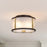 Lucas McKearn Corona 2 Light Flush Mount, Museum Bronze