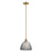 Lucas McKearn Hampstead 1 Lt Pendant, Natural Brass/Smoke - PD-HAMPSTEAD-P-PNBR