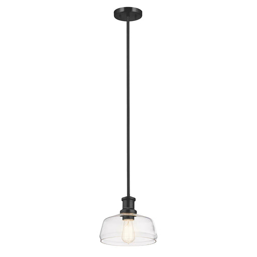 Lucas McKearn Notting Hill 1 Light Pendant, Graphite/Clear - PD-NOTTINGHILL-P-GR