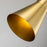 Lucas McKearn Etoile 1 Light Pendant/Star, Aged Brass/Agb