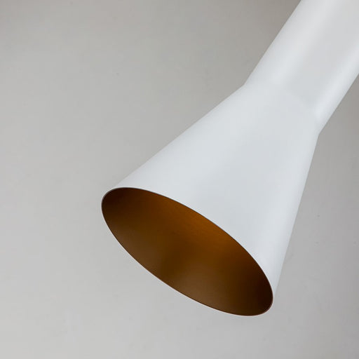 Lucas McKearn Etoile 1 Light Pendant/Star, White/White