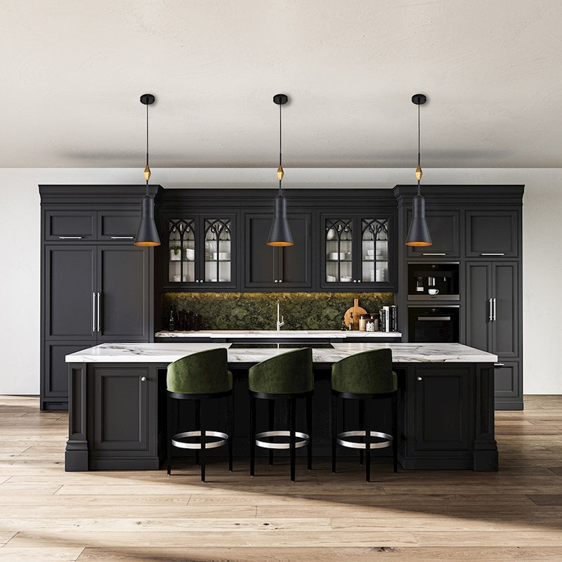Lucas McKearn Etoile 1 Lightpendant/Geometric, Matte Black/Black