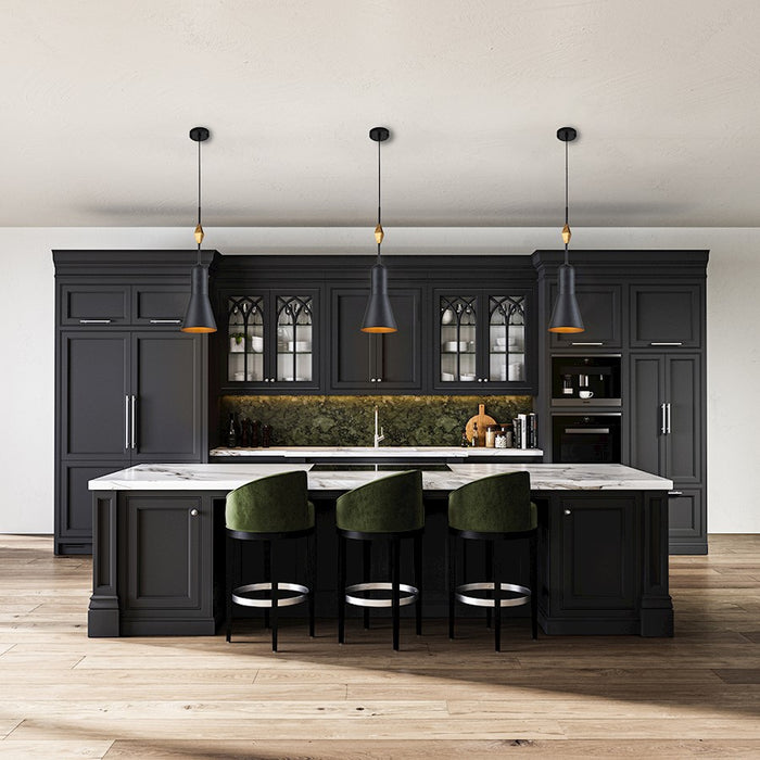Lucas McKearn Etoile 1 Lightpendant/Geometric, Matte Black/Black