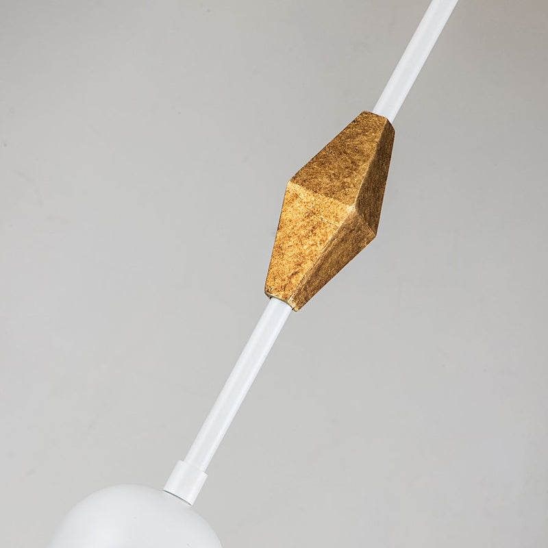 Lucas McKearn Etoile 1 Lightpendant/Geometric, White/White