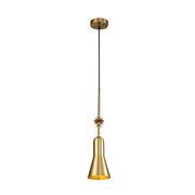 Lucas McKearn Etoile 1 Light Pendant, Aged Brass - PD00118AGB-1