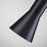 Lucas McKearn Etoile 1 Light Pendant, Matte Black