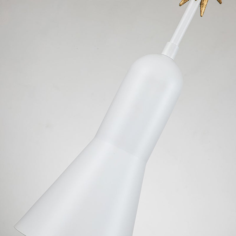 Lucas McKearn Etoile 1 Light Pendant, White