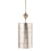 Lucas McKearn Fragment 1Lt Pendant, Silver/Glaze/Silver Parchment