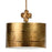 Lucas McKearn Fragment 1 Light Pendant, Gold Leaf/Glaze/Gold Leaf - PD1053