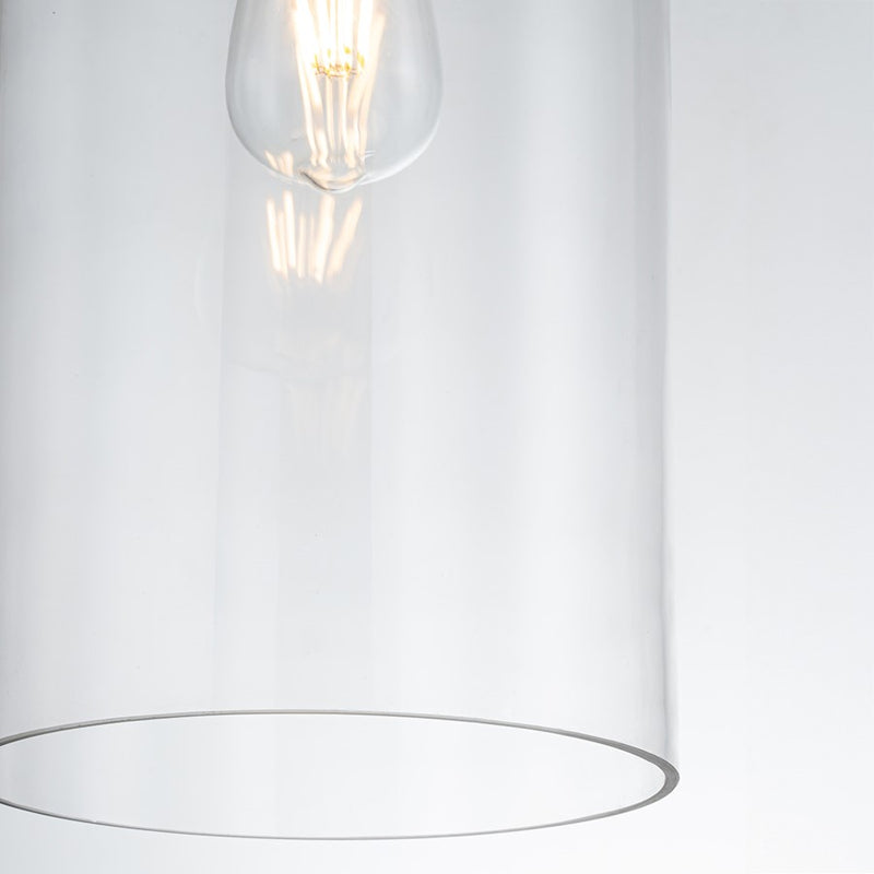 Lucas McKearn Trellis 1 Light Pendant, Cream/Clear