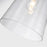 Lucas McKearn Neo 1 Light Pendant, Gold/Clear