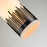 Lucas McKearn Sawgrass 1Lt Pendant, Laquered Black/Opal Etched