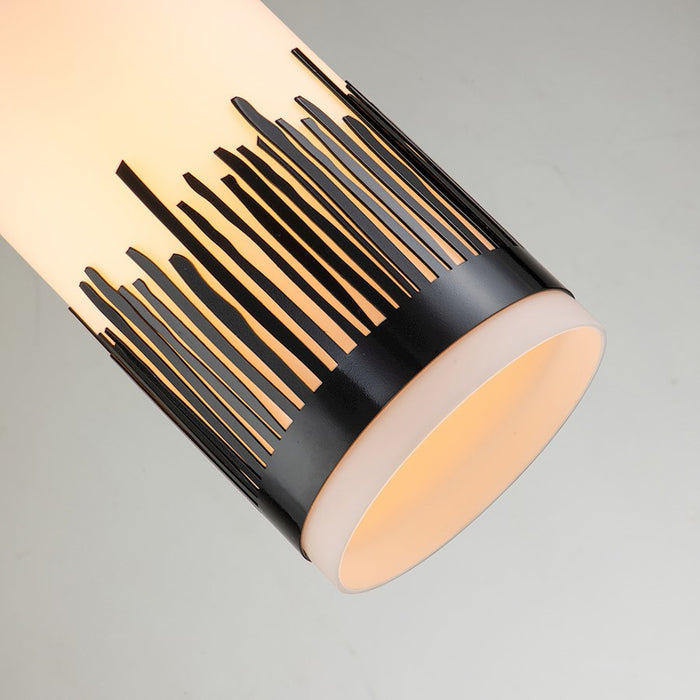 Lucas McKearn Sawgrass 1Lt Pendant, Laquered Black/Opal Etched