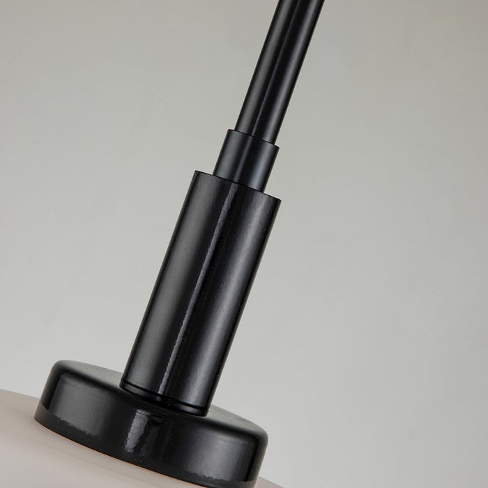 Lucas McKearn Sawgrass 1Lt Pendant, Laquered Black/Opal Etched