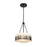 Lucas McKearn Sawgrass 2Lt Pendant, Laquered Black/Opal Etched - PD20319BLK-2