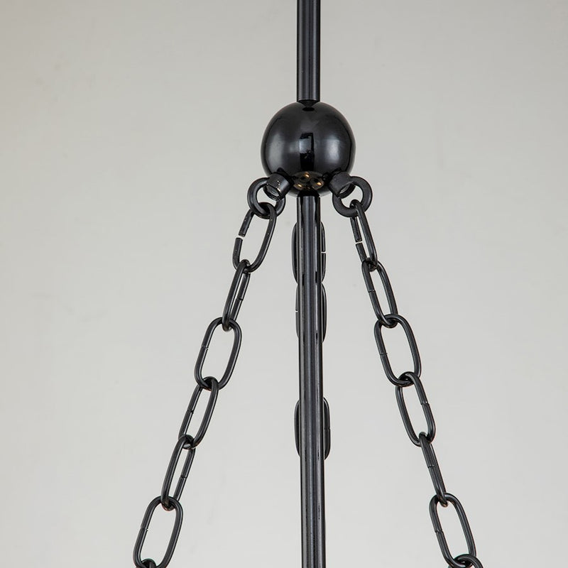 Lucas McKearn Sawgrass 2Lt Pendant, Laquered Black/Opal Etched