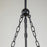 Lucas McKearn Sawgrass 2Lt Pendant, Laquered Black/Opal Etched