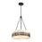 Lucas McKearn Sawgrass 3Lt Pendant, Laquered Black/Opal Etched - PD20319BLK-3