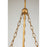 Lucas McKearn Sawgrass 2 Light Pendant, Gold Leaf/Opal Etched