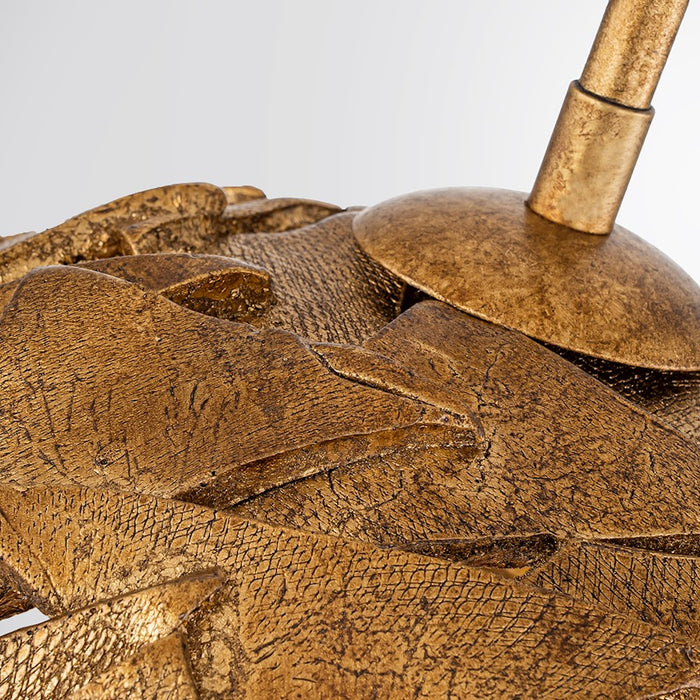 Lucas McKearn Mosaic Luxe 1 Light 10" Pendant, Gold