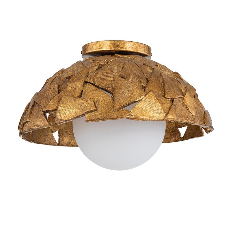 Lucas McKearn Mosaic Luxe 1 Light 15" Pendant, Gold