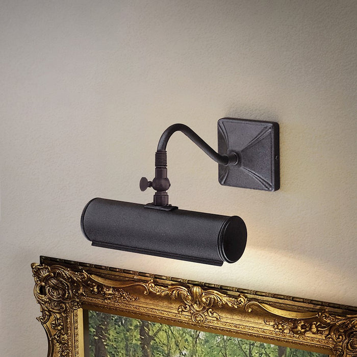 Lucas McKearn Leo 1 Light Picture Light, Black