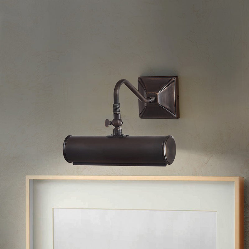 Lucas McKearn Leo 1 Light Picture Light, Dark Bronze