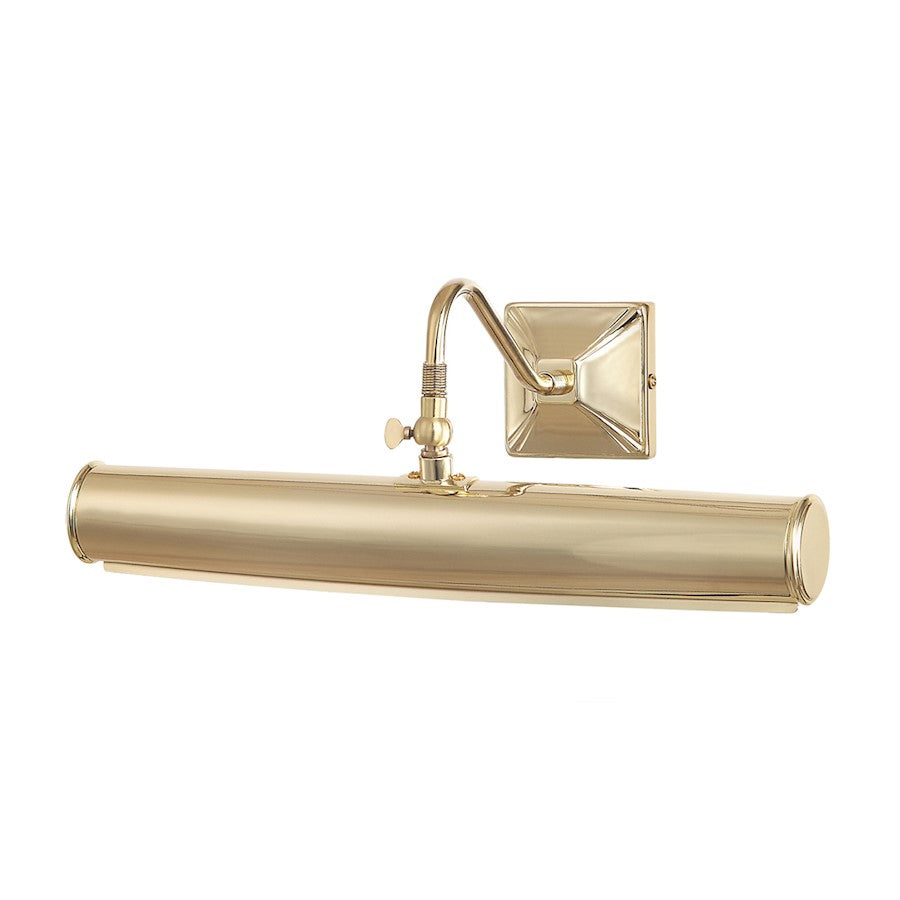 Lucas McKearn Leo 2 Light Picture Light, Polished Brass - PL1-20PB