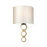 Lucas McKearn Clark 1 Light 12" Sconce, Aged Brass - SC-CLARK-MEDIUM-AB