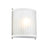 Lucas McKearn Corona 1 Light Sconce, White - SC-CORONA1-WPN
