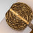 Lucas McKearn Elan 2 Light Sconce, Gold Leaf/Opal Etched