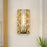 Lucas McKearn Alpha 1 Light Wall Sconce, Aged Brass