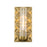 Lucas McKearn Alpha 1 Light Wall Sconce, Aged Brass