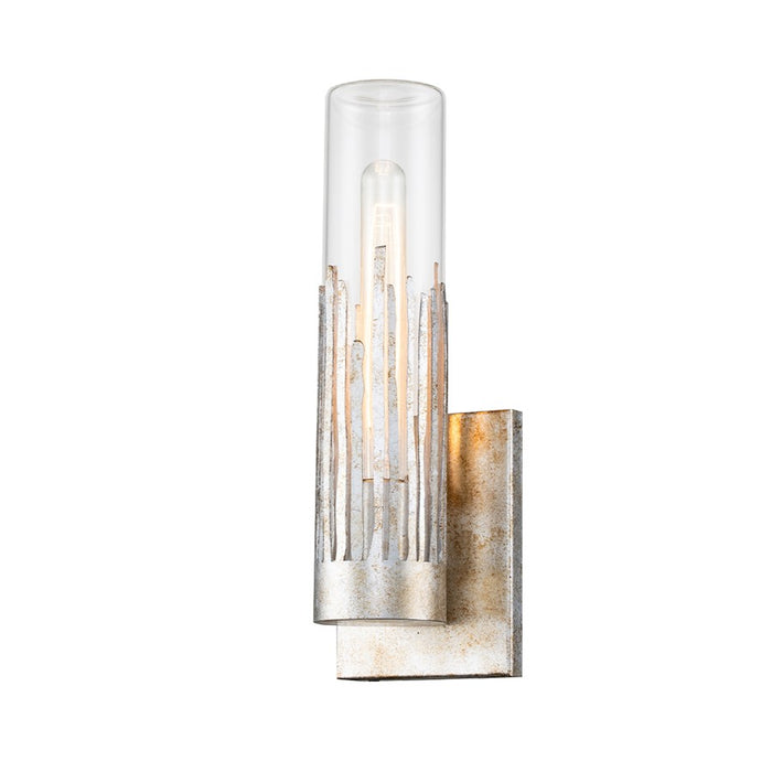 Lucas McKearn Julia 1 Light Wall Sconce, Silver - SC10504S-1