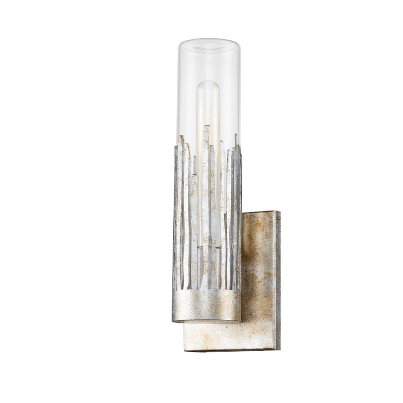 Lucas McKearn Julia 1 Light Wall Sconce, Silver
