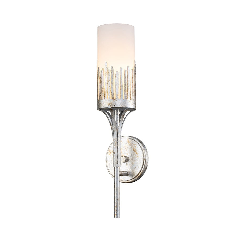 Lucas McKearn Manor 1 Light Wall Sconce, Silver - SC10508S-1