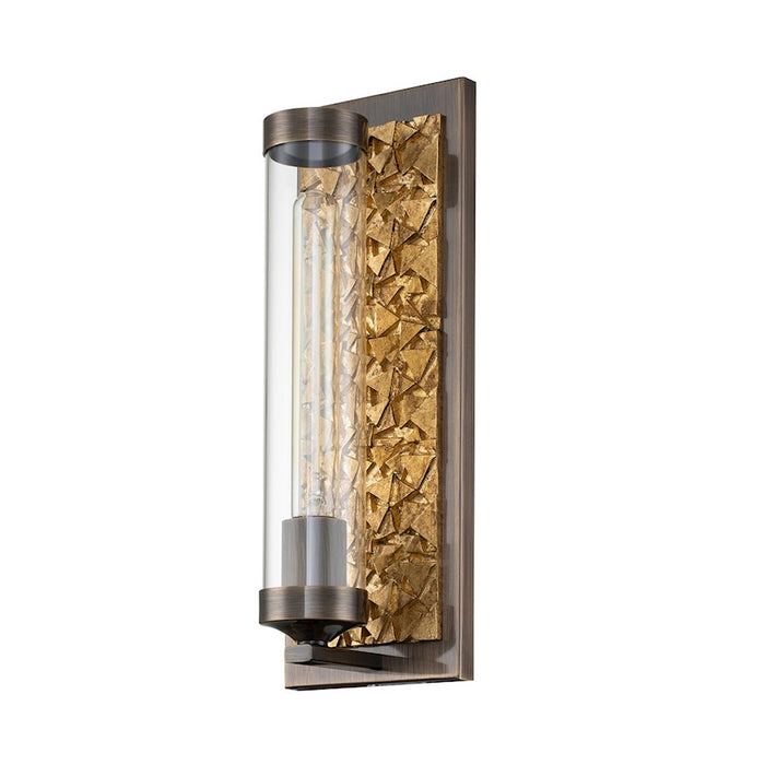 Lucas McKearn Elysian 1 Light Wall Sconce, Dark Bronze