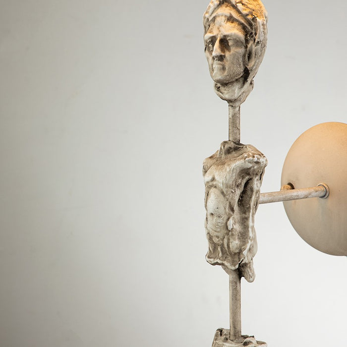 Lucas McKearn Toissant 10 Light Sconce, Gold Leaf/Silver Leaf