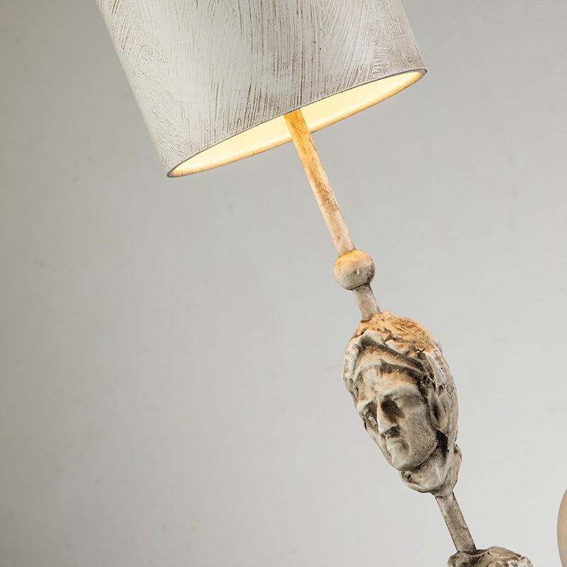 Lucas McKearn Toissant 10 Light Sconce, Gold Leaf/Silver Leaf