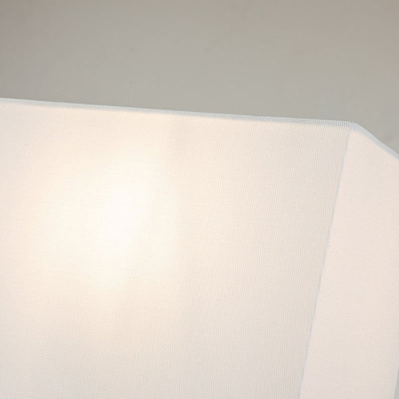 Lucas McKearn Swirl 1 Light 7" Sconce, Bone White/Ivory Linen