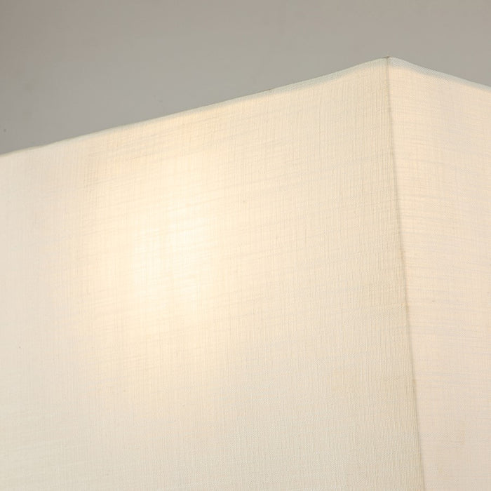 Lucas McKearn Swirl 1 Light 7" Sconce, Gold Leaf/Cream Linen