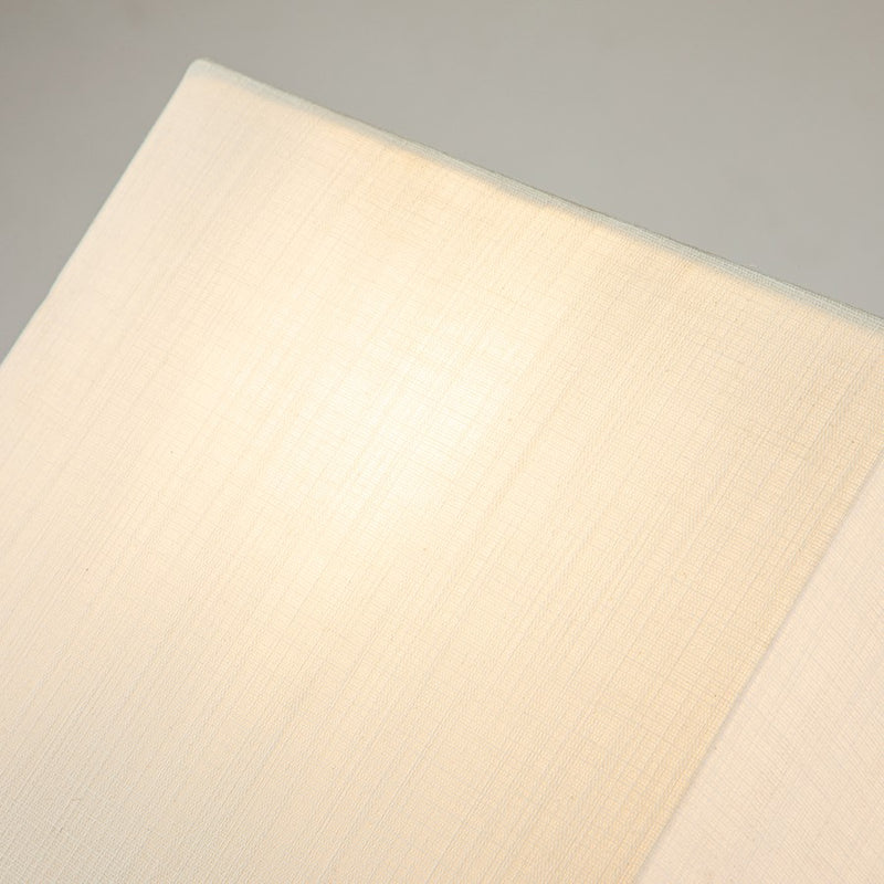 Lucas McKearn Swirl 1 Light 9" Sconce, Bone White/Ivory Linen