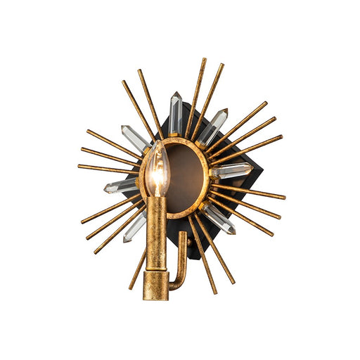 Lucas McKearn Sun King 1 Light Sconce, Gold Leaf - SC90647G-1