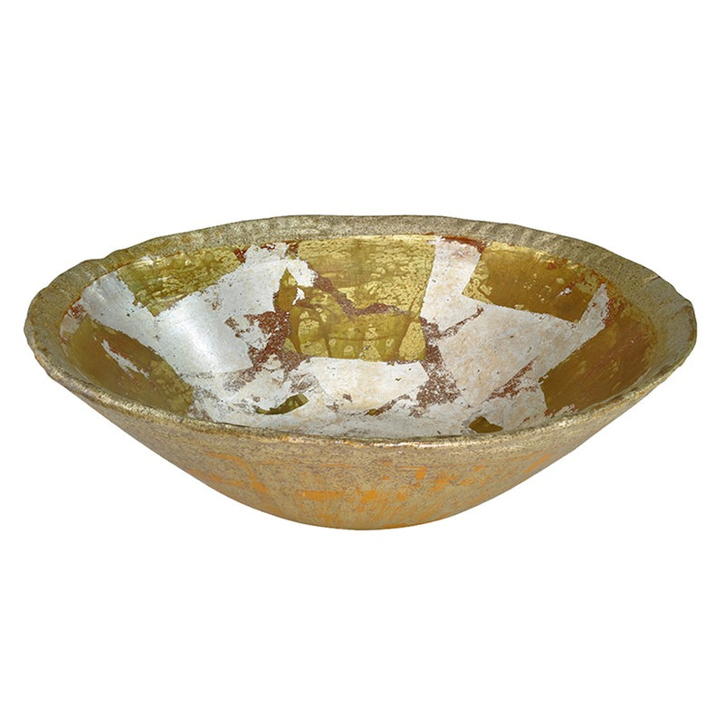 Lucas McKearn Olivier Bowl, Gold/Silver Leaf - SI1123