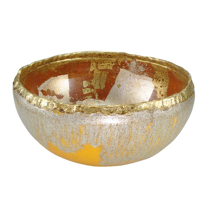 Lucas McKearn Tricou Bowl, Gold/Silver Leaf - SI1124