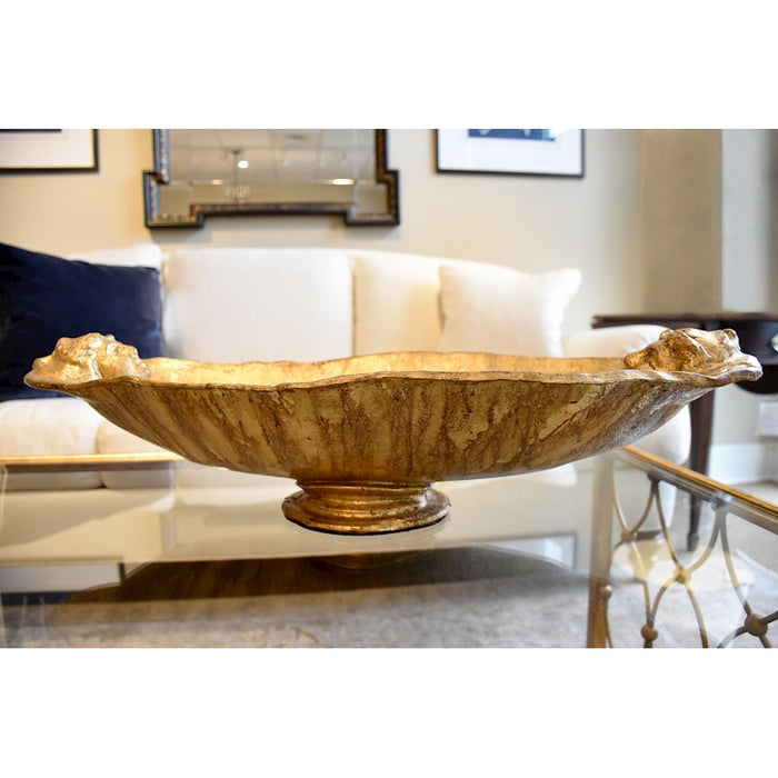 Lucas McKearn Guillot Bowl, Gold Leaf/Silver