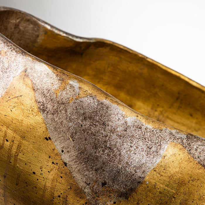 Lucas McKearn Annunciation Bowl, Gold Leaf