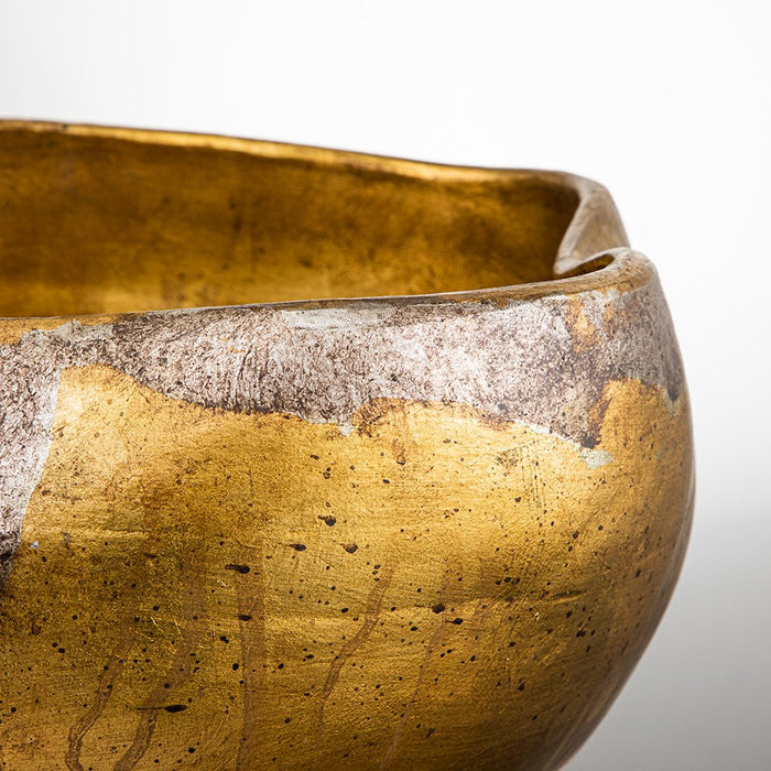 Lucas McKearn Annunciation Bowl, Gold Leaf