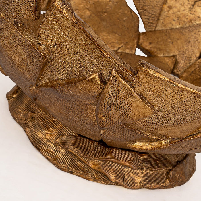 Lucas McKearn Mosaic Luxe 10" Bowl, Gold