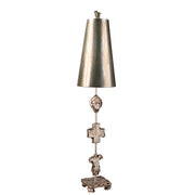 Lucas McKearn Fragment 1Lt Buffet Lamp, Silver/Umber Glaze - TA1014